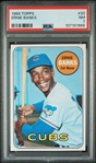 1969 Topps Ernie Banks #20 PSA 7
